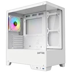 GABINETE RAPTOR THUNDER STRIKE TG RGB WHITE