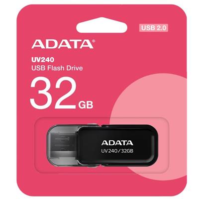 PENDRIVE 32GB ADATA UV240 BLACK