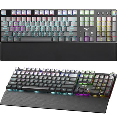 TECLADO AULA F2088 AIR WIRLESS 2.4GHZ Y BLUETOOH M