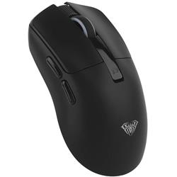 MOUSE AULA SC590 PRO WIRELESS 2.4GHZ Y BLUETOOTH RECARGABLE BLACK