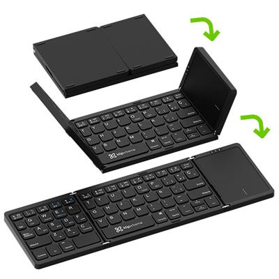 TECLADO KLIP XTREME KCK-650S-BK BLUETOOTH PLEGABLE