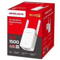 EXTENSOR DE RANGO WIFI MERCUSYS ME60X DUAL BAND AX1500