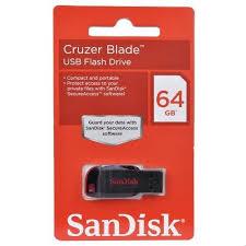 PENDRIVE 64GB SANDISK CRUZER BLADE