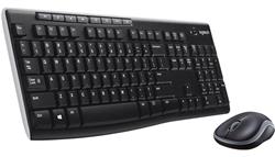 KIT TECLADO Y MOUSE WIRELESS LOGITECH MK270