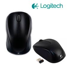 MOUSE LOGITECH M317 WIRELESS 2.4GHZ BLACK
